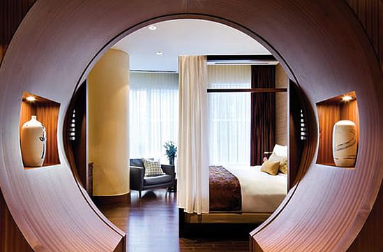 A suite at the Shangri-La, Toronto