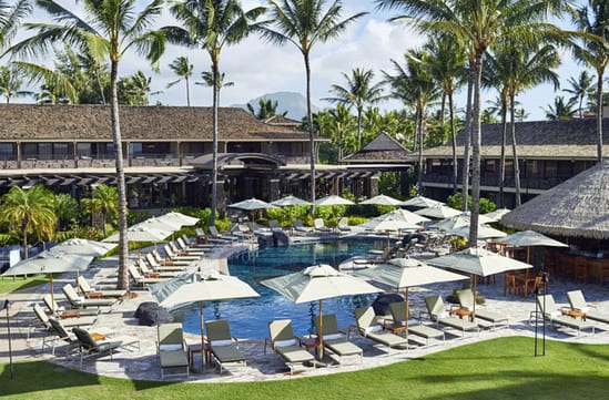 The pool at Ko'a Kea, Kauai