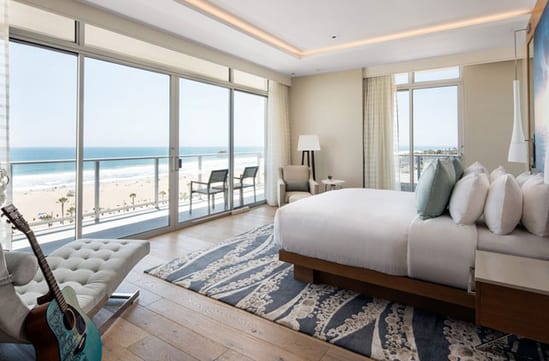 A suite at Pasea Hotel