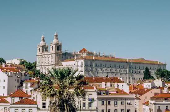 lisbon hills in portugal