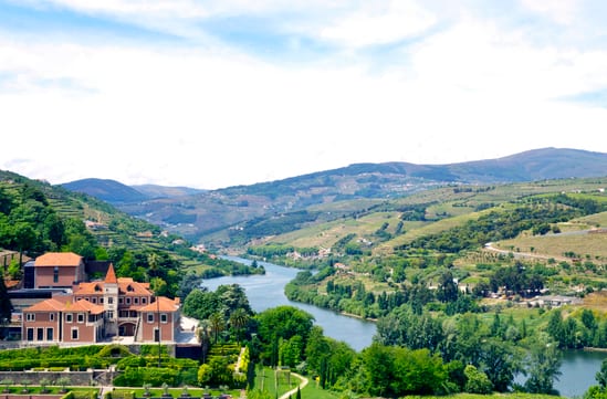 Six Senses Douro Valley hotel exterior panorama view setting location scenery landscape in portugal