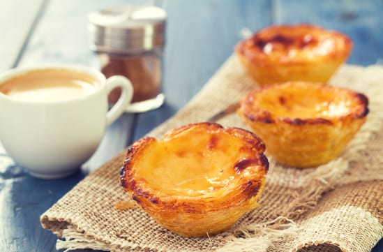 pastel de nata in Portugal