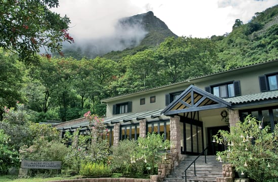 Belmond Sanctuary Lodge in Machu Picchu in peru