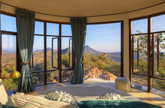Ol Lentille camp hotel in Laikipia in kenya in africa