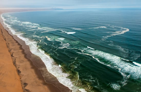 Skeleton Coast in Namibia