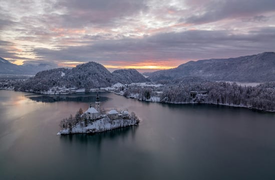 Lake Bled in Slovenia