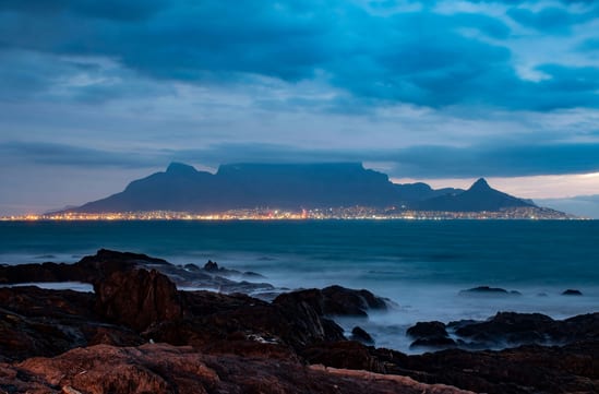 Cape Town from Robben Island