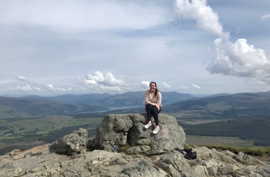 Andie in Scotland