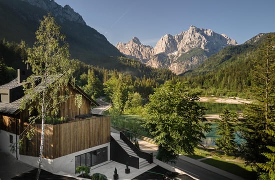 hotel milka in julian alps in slovenia