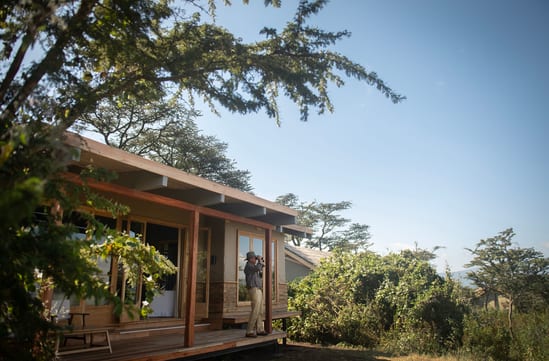 Entamanu - main camp tent exterior