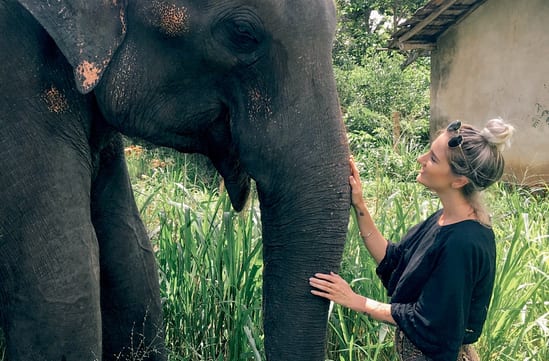 Drea Sobieski Sri Lanka