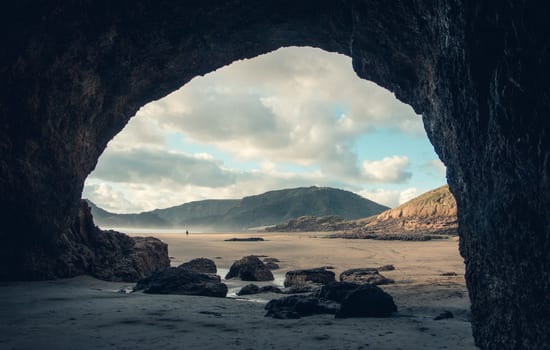 Beach cave