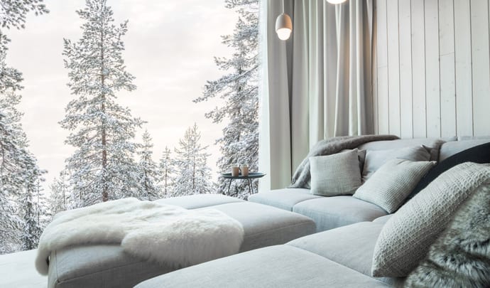 Romantic honeymoon in Finland