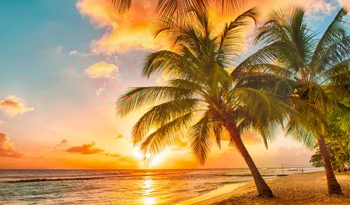 Romantic honeymoons in Barbados