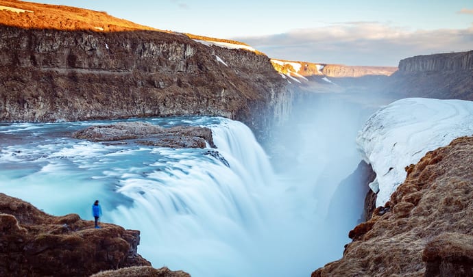 Gulfoss Waterfall, Iceland