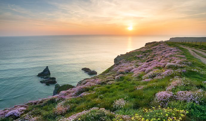 Bedruthan Steps, Cornwall