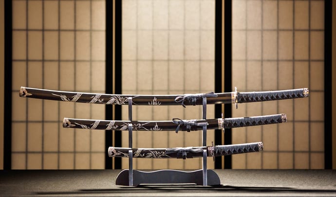 Samuari swords in Japan
