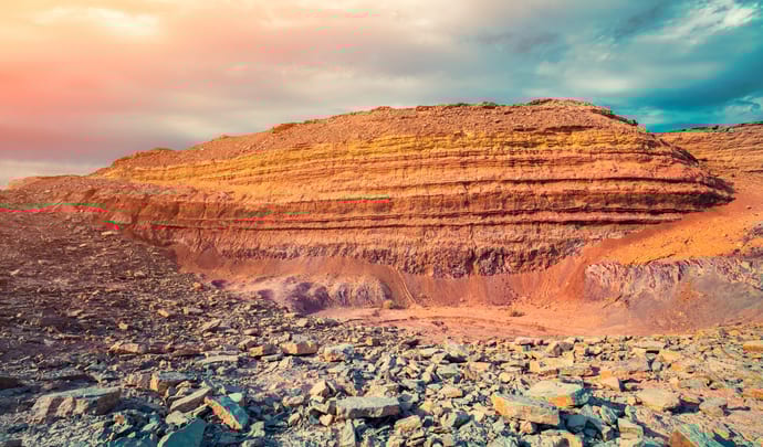 Ramon Crater in Israel