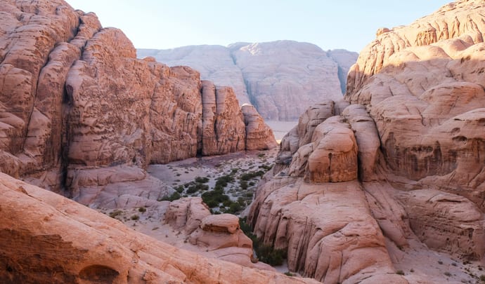 Wadi Rum in Jordan