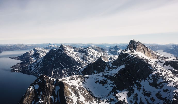 Greenland mountains