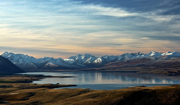 new zealand lake tekapo