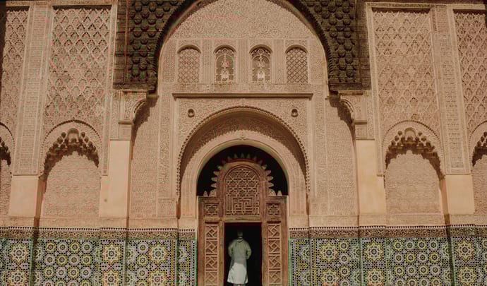 Moroccan architecture in North Africa