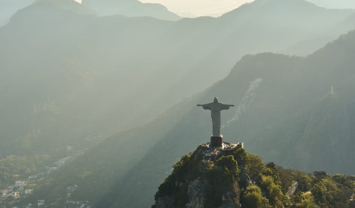 Christ the Redeemer statue, Rio de Janeiro, Brazil