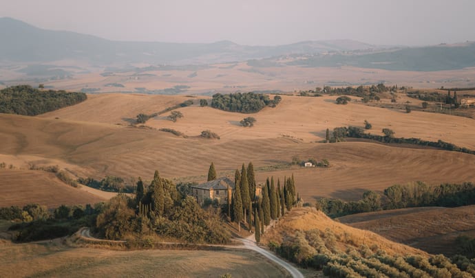Tuscan Hills in Italy