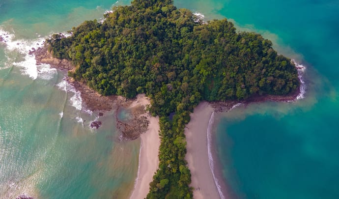 Cathedral Point at Manuel Antonio National Park, Costa Rica