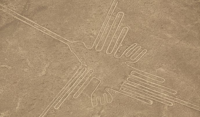 The hummingbird geoglyph