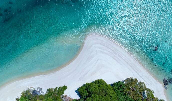 Thailand Isolated Secret Beach
