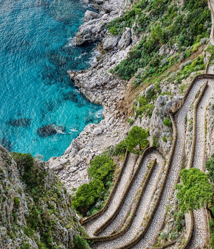 Via Krupp, Capri