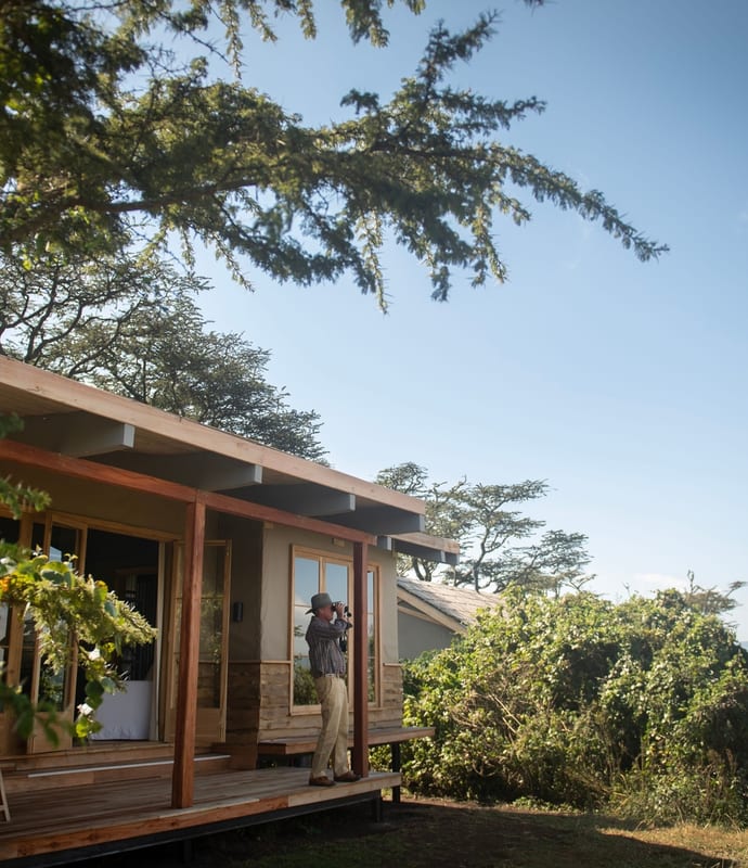 Entamanu - main camp tent exterior