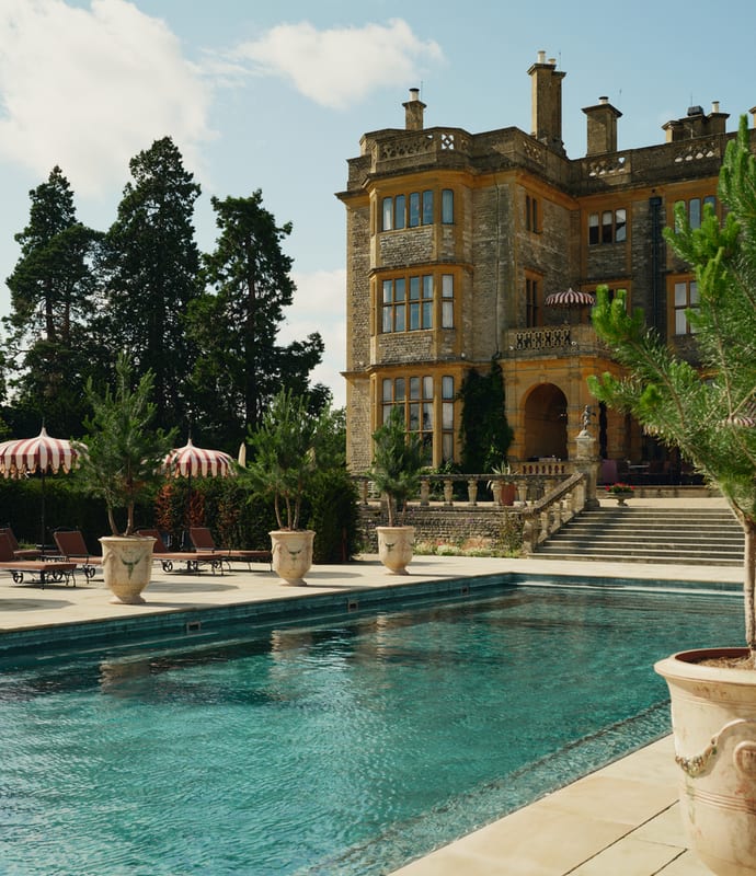 Estelle Manor South Terrace & pool