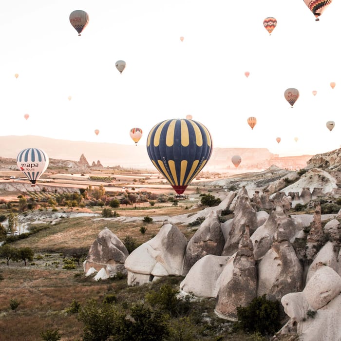 Cappadocia Hot Air Ballooning, Turkey