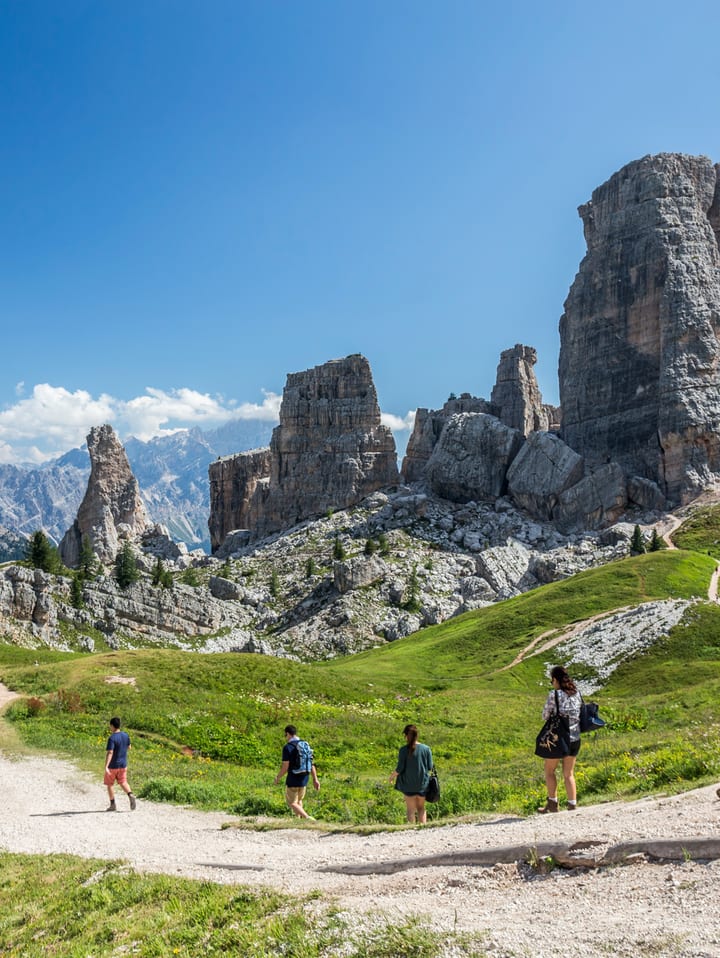 Italian mountain hikes