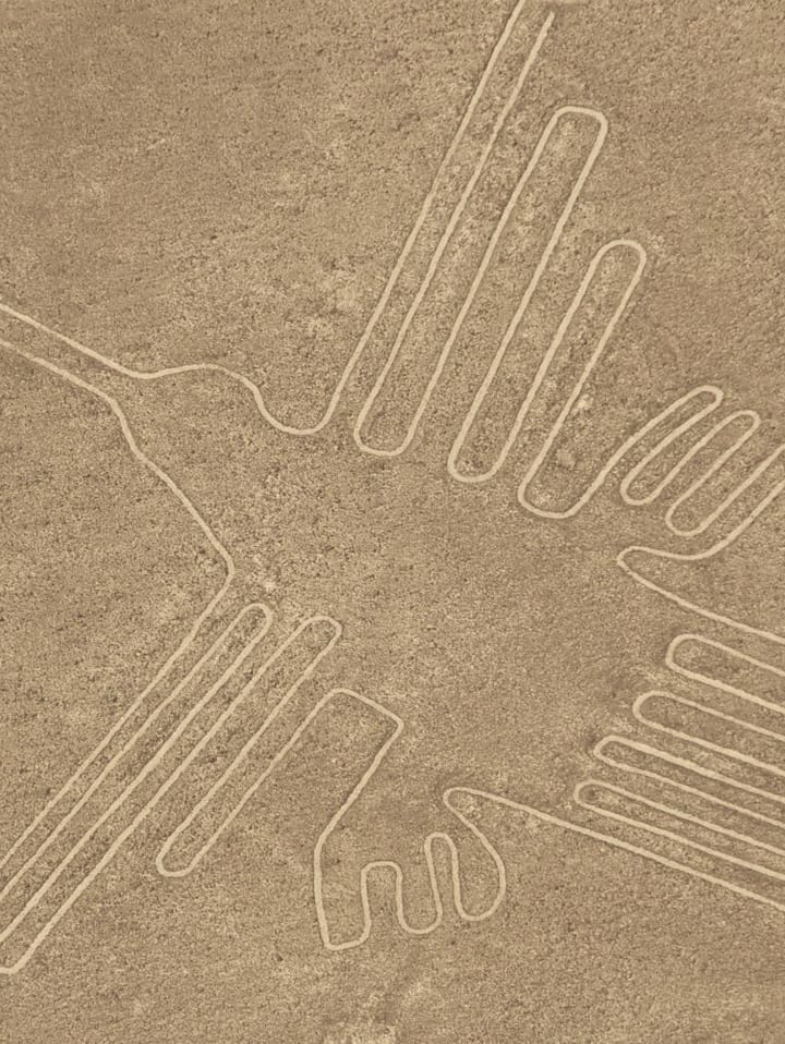 The hummingbird geoglyph