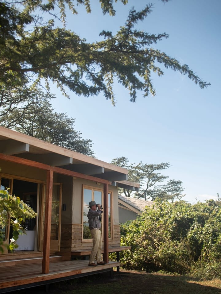 Entamanu - main camp tent exterior