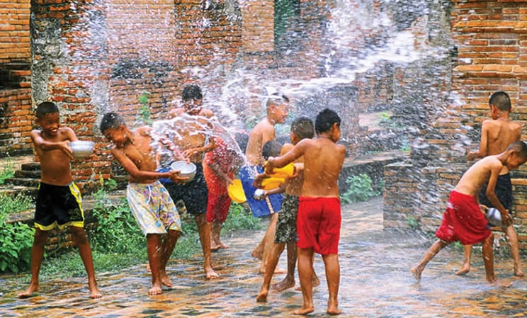 Songkran festival -Thailand