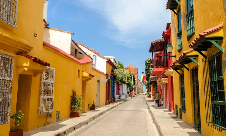 Cartagena City in Colombia