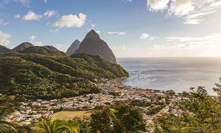 Luxury vacation: St Lucia