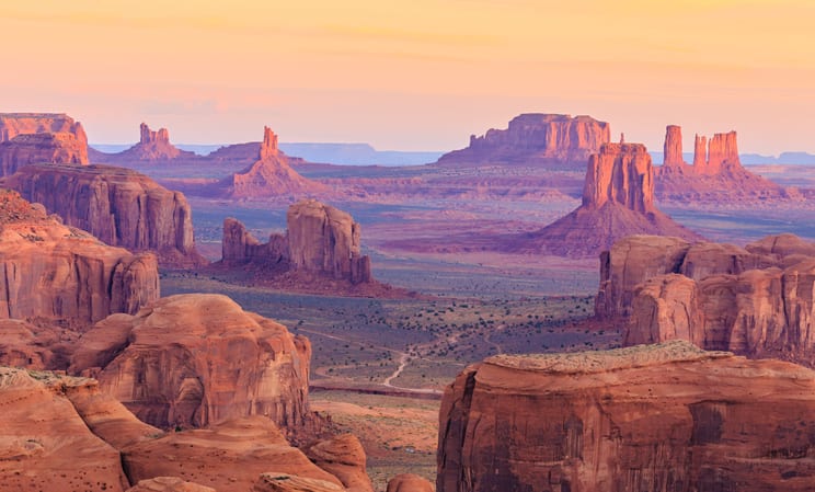 Hunts Mesa, Monument Valley, Arizona,