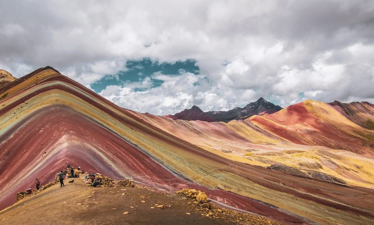 Mountain scape in Peru