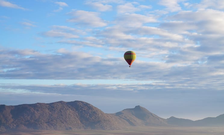 Hot air balloon Morocco