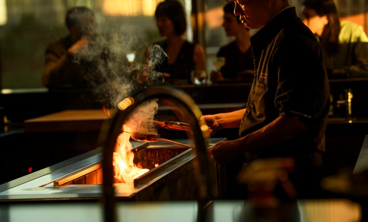 restaurant at Janu Tokyo in Tokyo in Japan