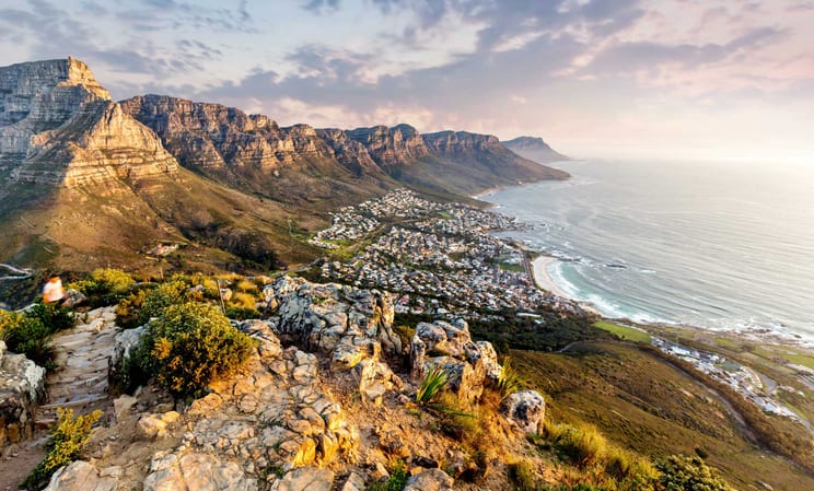 Climbing the Table Mountains in South Africa