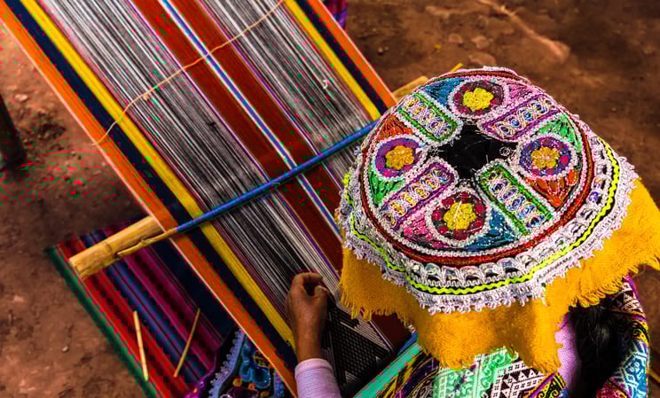 Weaving in Peru's heartland