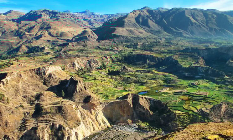 Colca Canyon in Peru