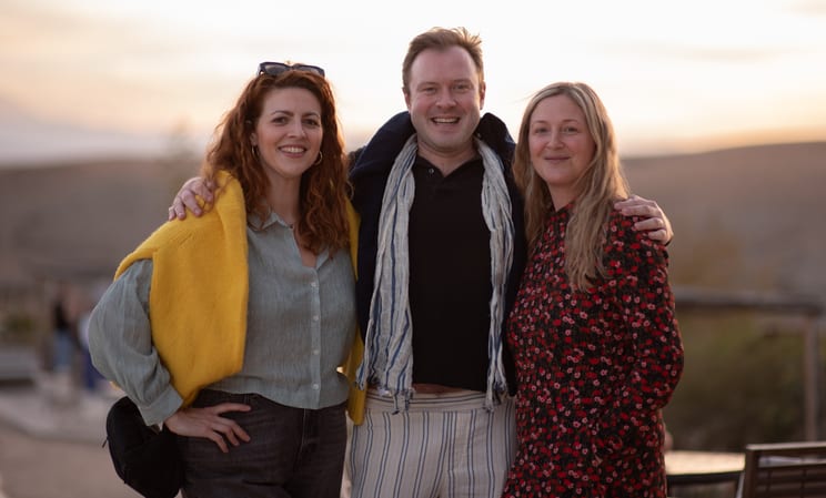 Alys, Brendan and Milla in Morocco 2024