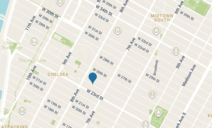 New York Black Tomato map